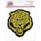 Gwen Studios Black & Yellow 4" Tiger Iron-On Patch